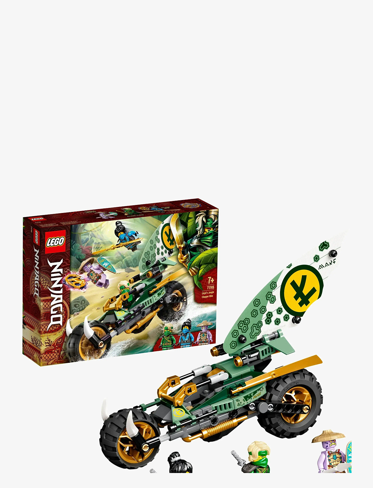 Lloyd's Jungle Chopper Bike Lloyd Ninjago Motorcycle LEGO
