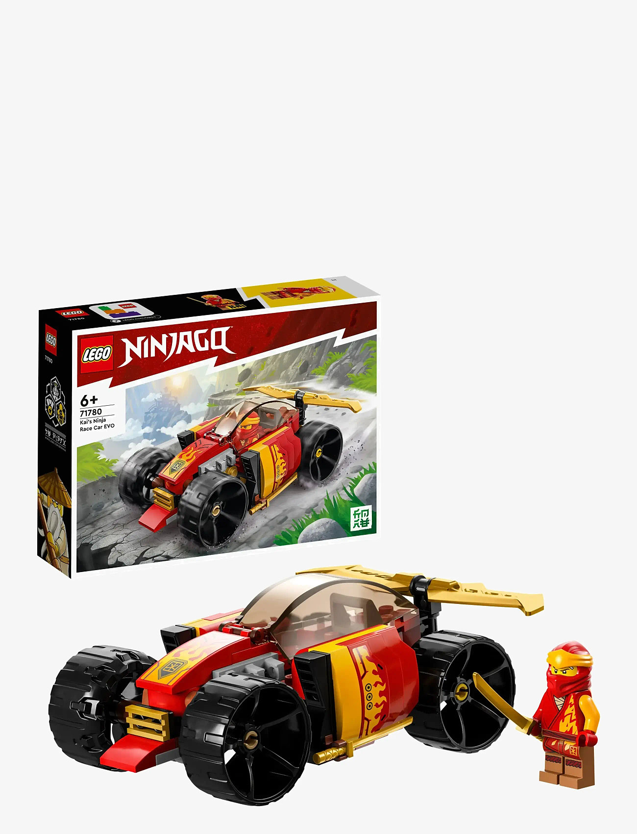 LEGO - Kais ninja-racerbil EVO 71780 - lego® ninjago® - multicolor - 0