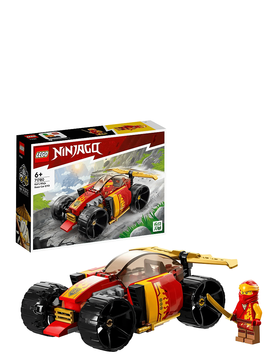 LEGO - Kai’s Ninja Race Car EVO 71780 Building Toy Set - lego® ninjago® - multicolor - 0