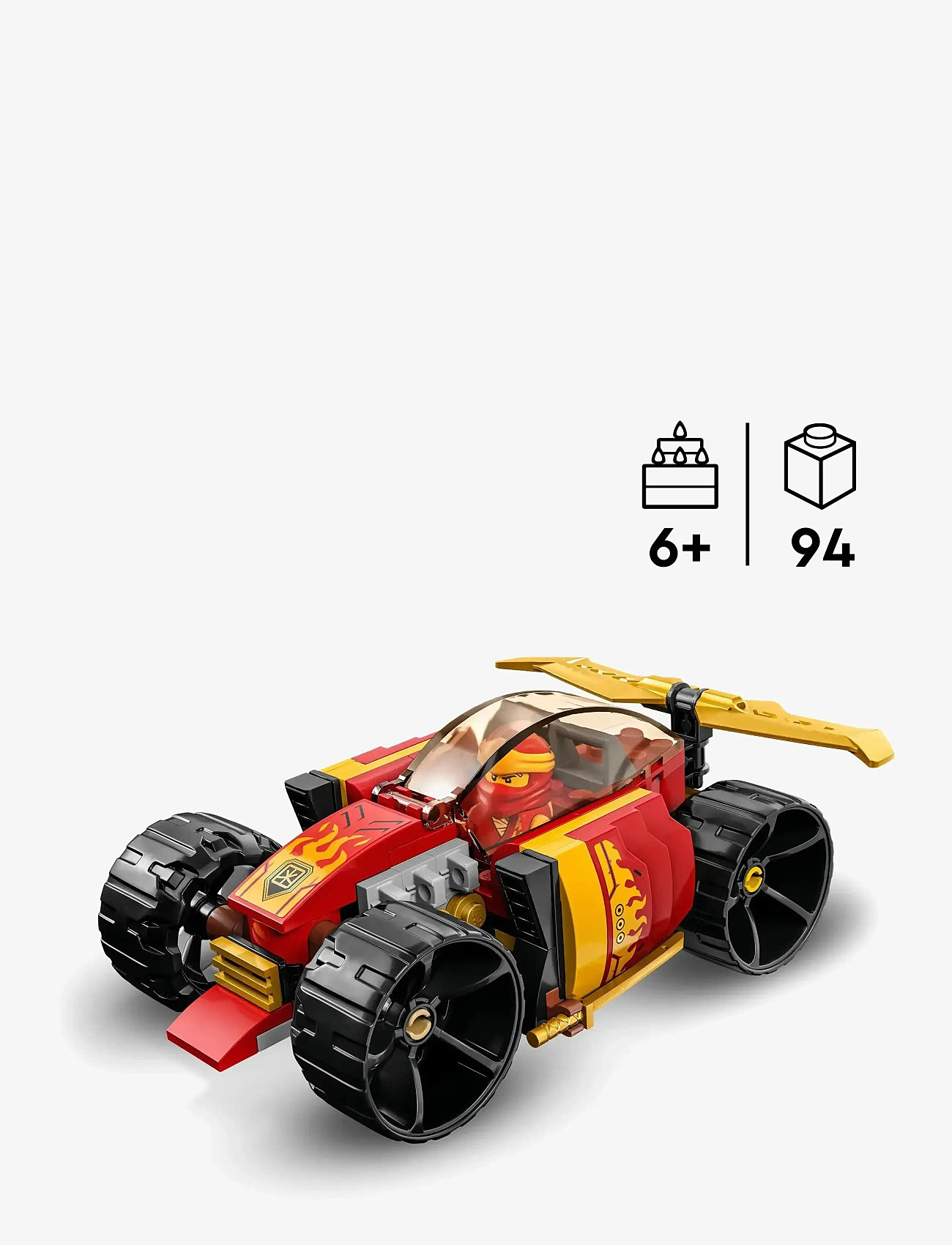 LEGO - Kais ninja-racerbil EVO 71780 - lego® ninjago® - multicolor - 1