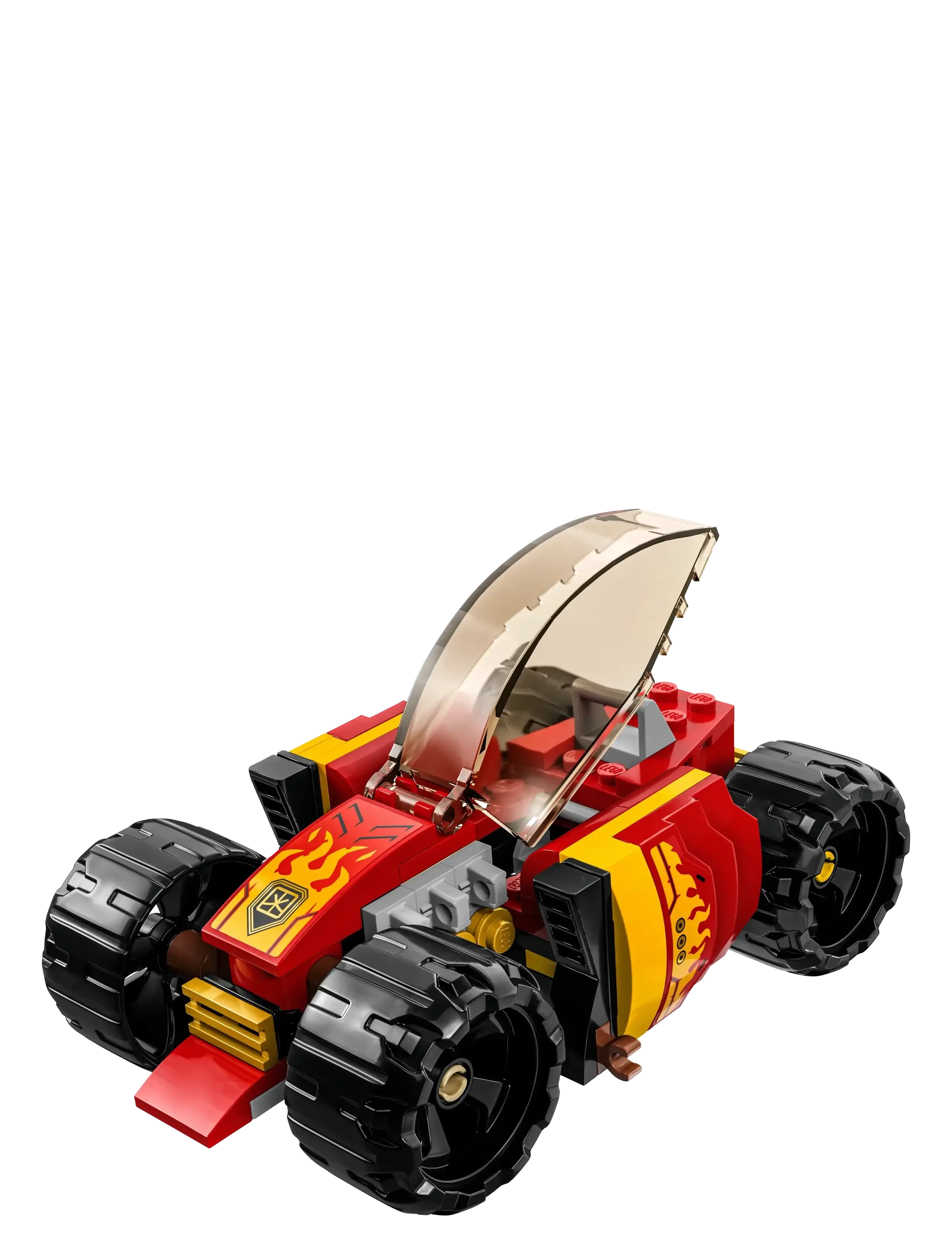 LEGO - Kai’s Ninja Race Car EVO 71780 Building Toy Set - lego ninjago - multicolor - 2