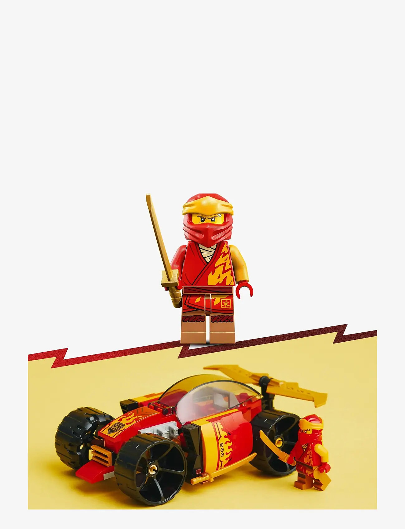 LEGO - Kais ninja-racerbil EVO 71780 - lego® ninjago® - multicolor - 3