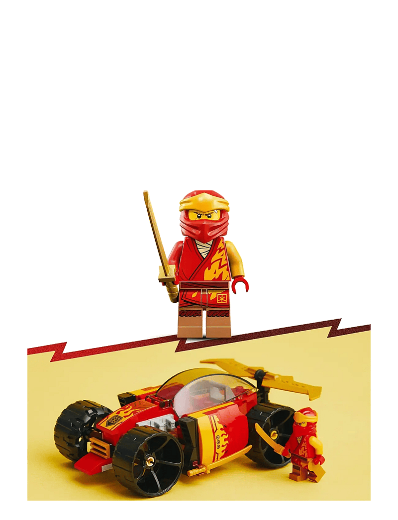 LEGO - Kai’s Ninja Race Car EVO 71780 Building Toy Set - lego ninjago - multicolor - 3
