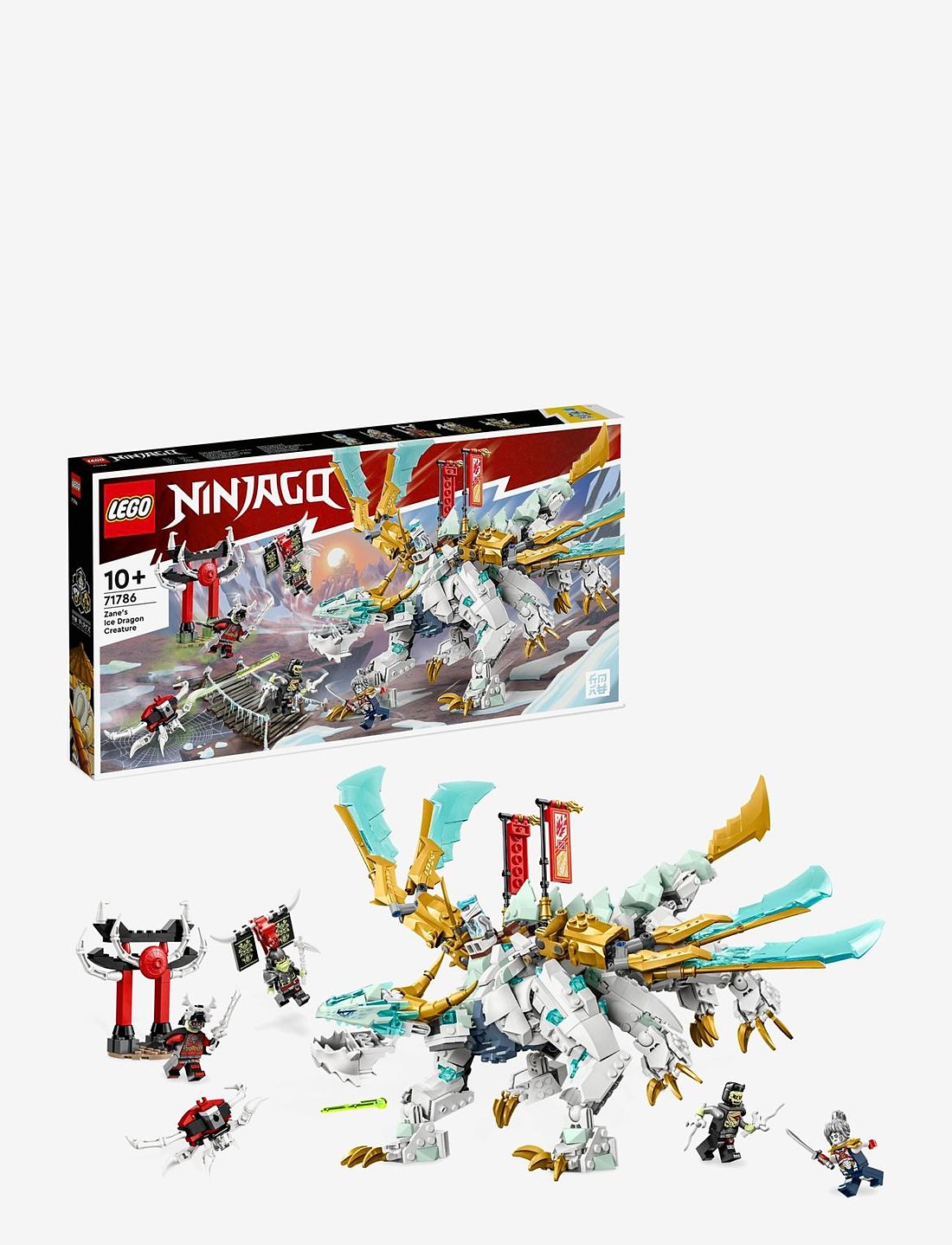 LEGO Zane s Ice Dragon Creature Building Toy LEGO Ninjago Boozt