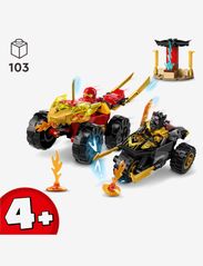 LEGO - Kai and Ras's Car and Bike Battle Toys - lego® ninjago® - multicolor - 3