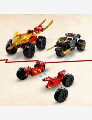 LEGO - Kai and Ras's Car and Bike Battle Toys - lego® ninjago® - multicolor - 4