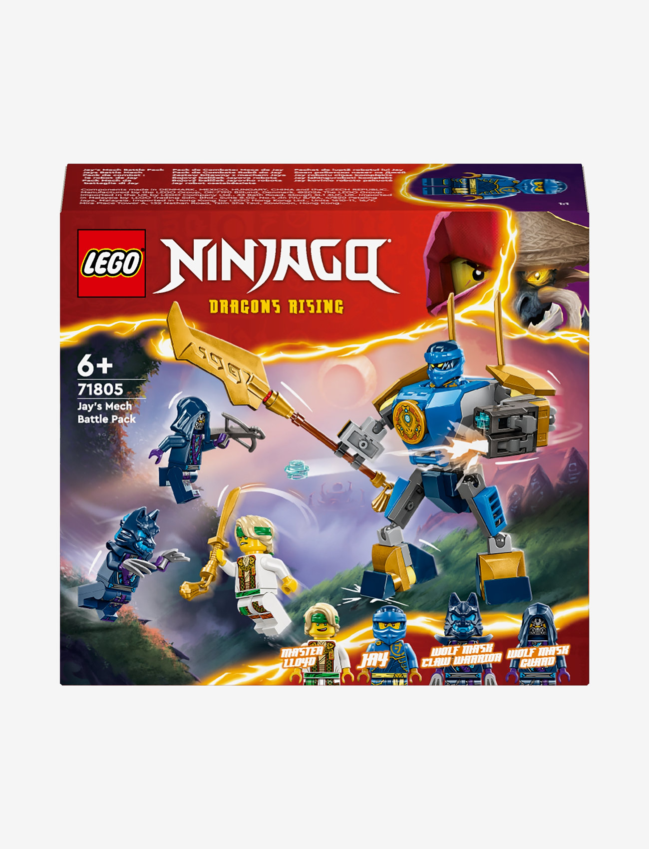 LEGO - Jayn robottitaistelupakkaus - lego® ninjago® - multi - 0