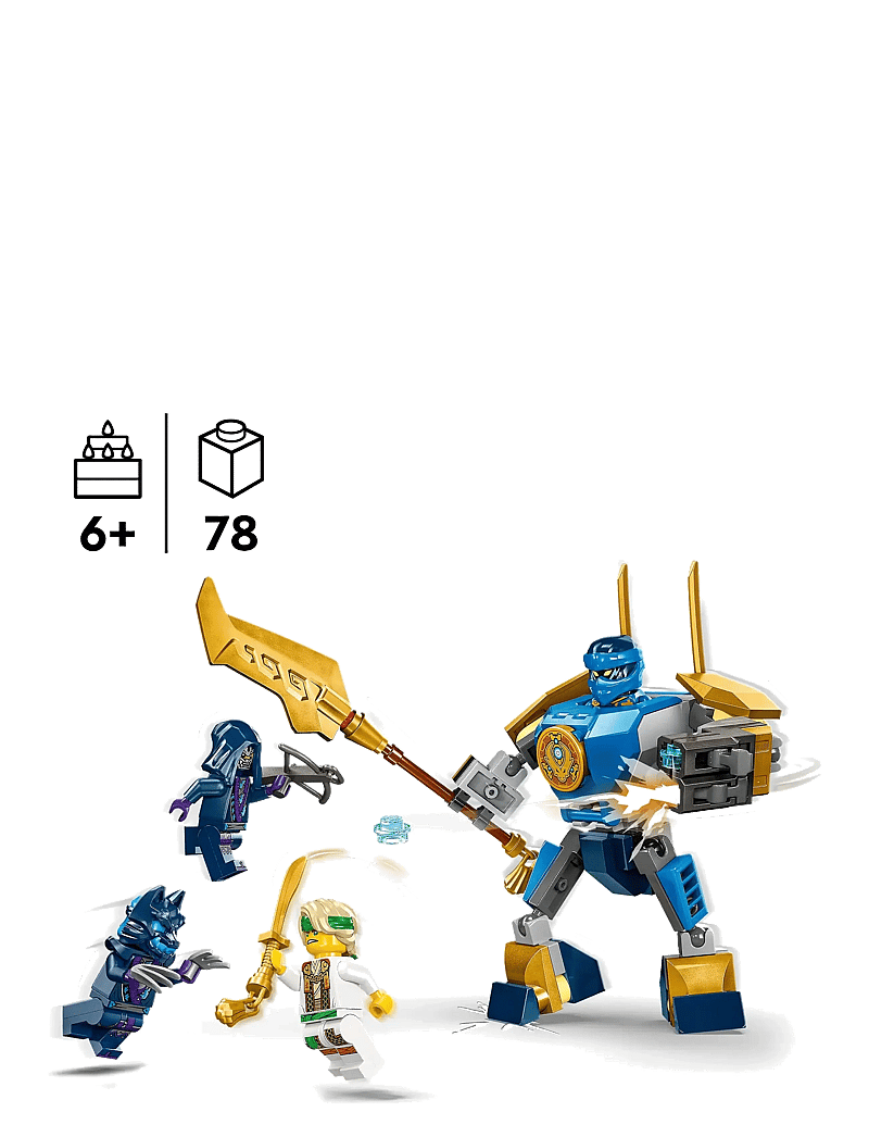 LEGO - Jay’s Mech Battle Pack Ninja Toy 71805 - lego® ninjago® - multi - 1