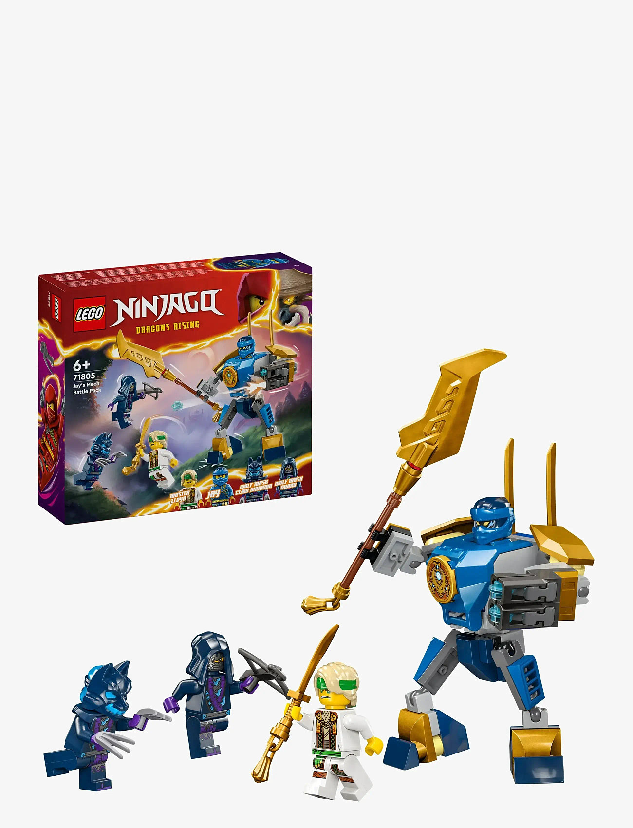 LEGO - Jay’s Mech Battle Pack Ninja Toy 71805 - lego® ninjago® - multi - 3