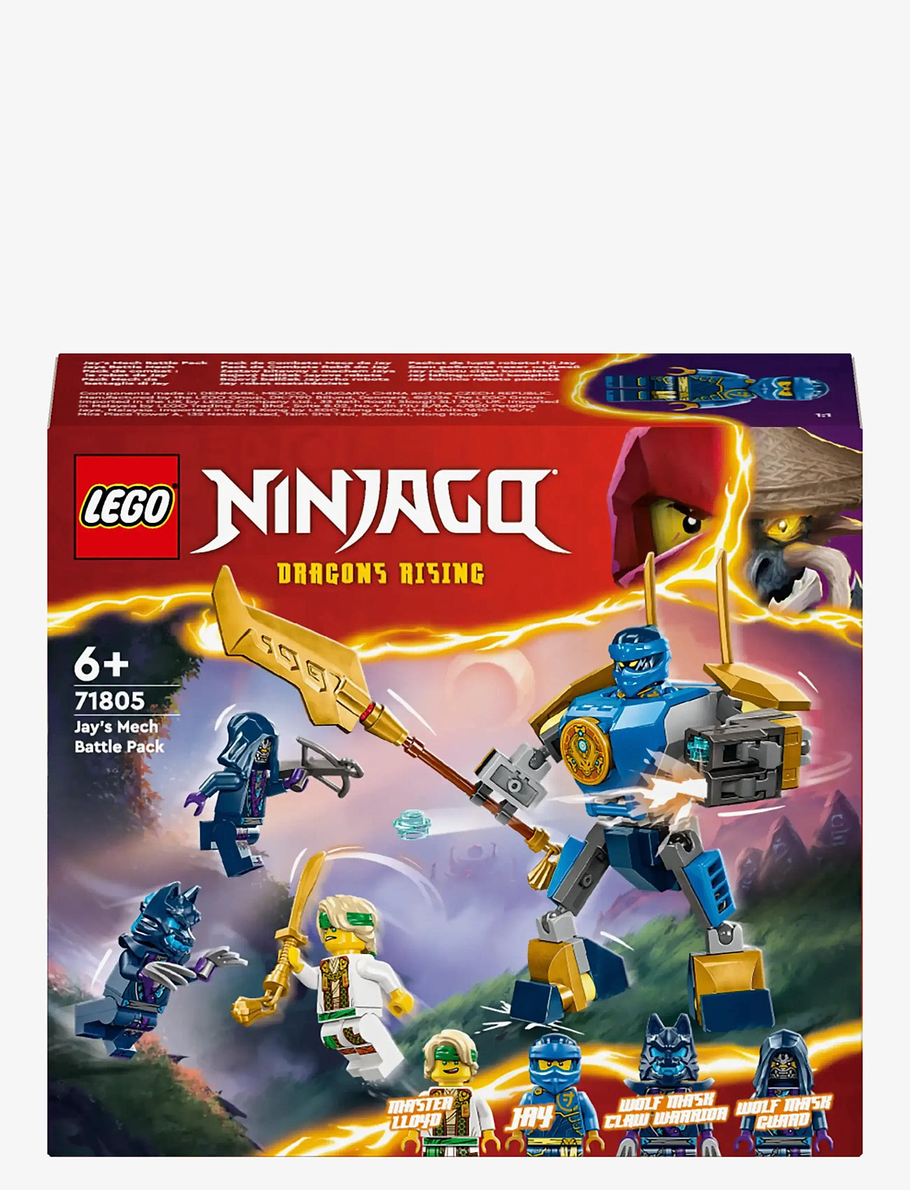 LEGO - Jay’s Mech Battle Pack Ninja Toy 71805 - lego® ninjago® - multi - 4