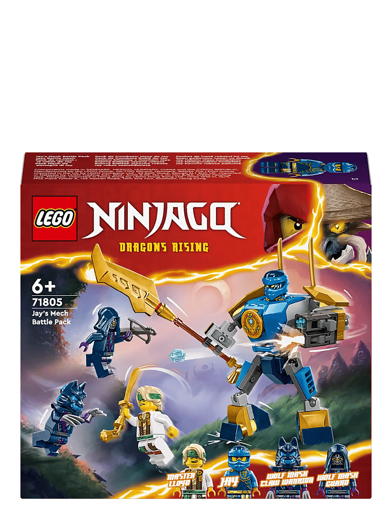 LEGO - Jay’s Mech Battle Pack Ninja Toy 71805 - lego® ninjago® - multi - 4
