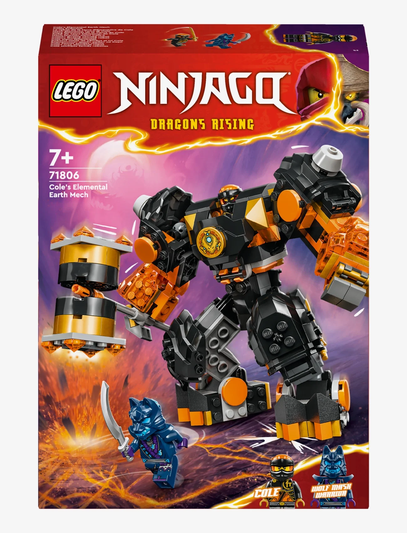 LEGO - Coles jord-elementrobot - lego® ninjago® - multi - 0