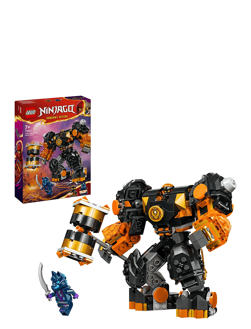 LEGO - Cole’s Elemental Earth Mech Toy 71806 - lego® ninjago® - multi - 0