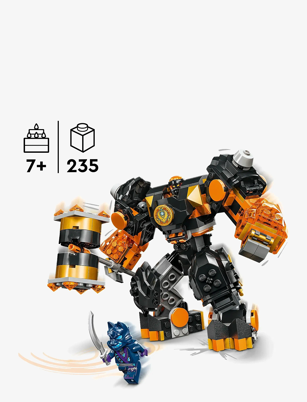 LEGO - Cole’s Elemental Earth Mech Toy 71806 - lego® ninjago® - multi - 1