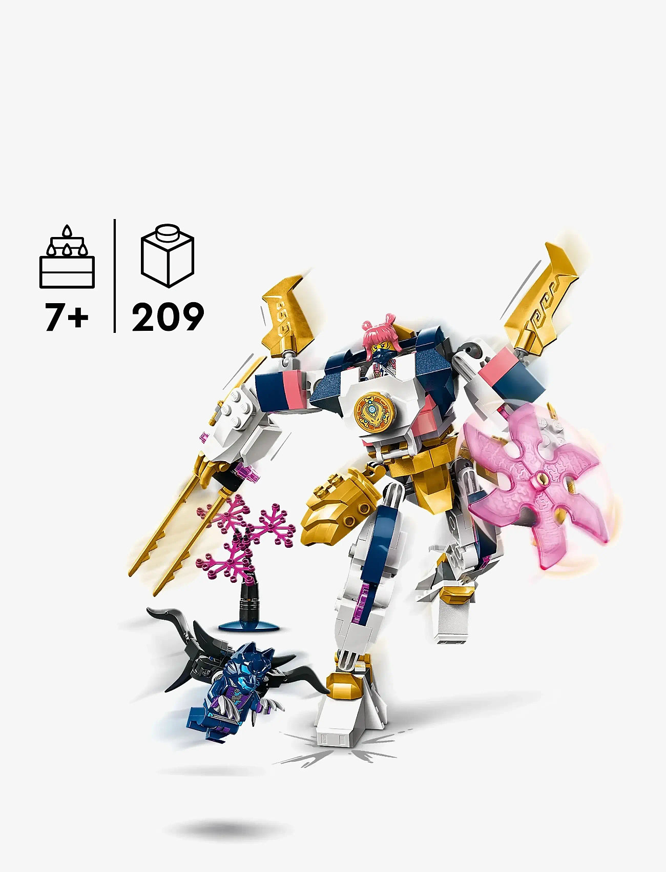 LEGO - Sora’s Elemental Tech Mech Toy 71807 - lego® ninjago® - multi - 1