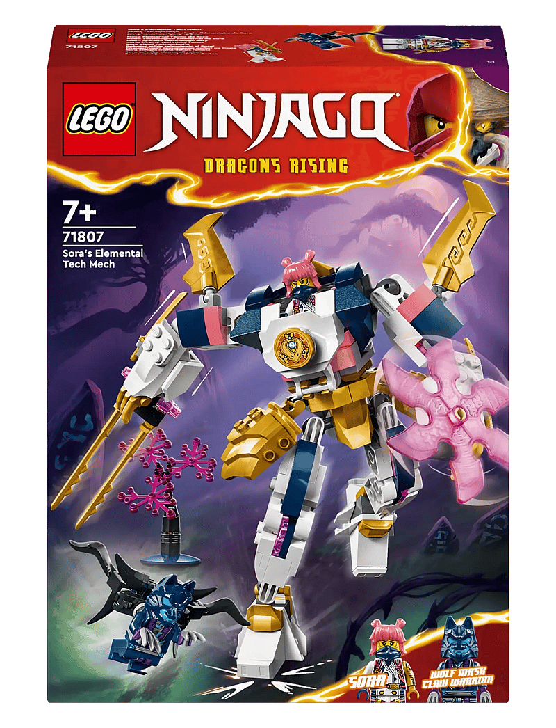 LEGO - Sora’s Elemental Tech Mech Toy 71807 - lego® ninjago® - multi - 3