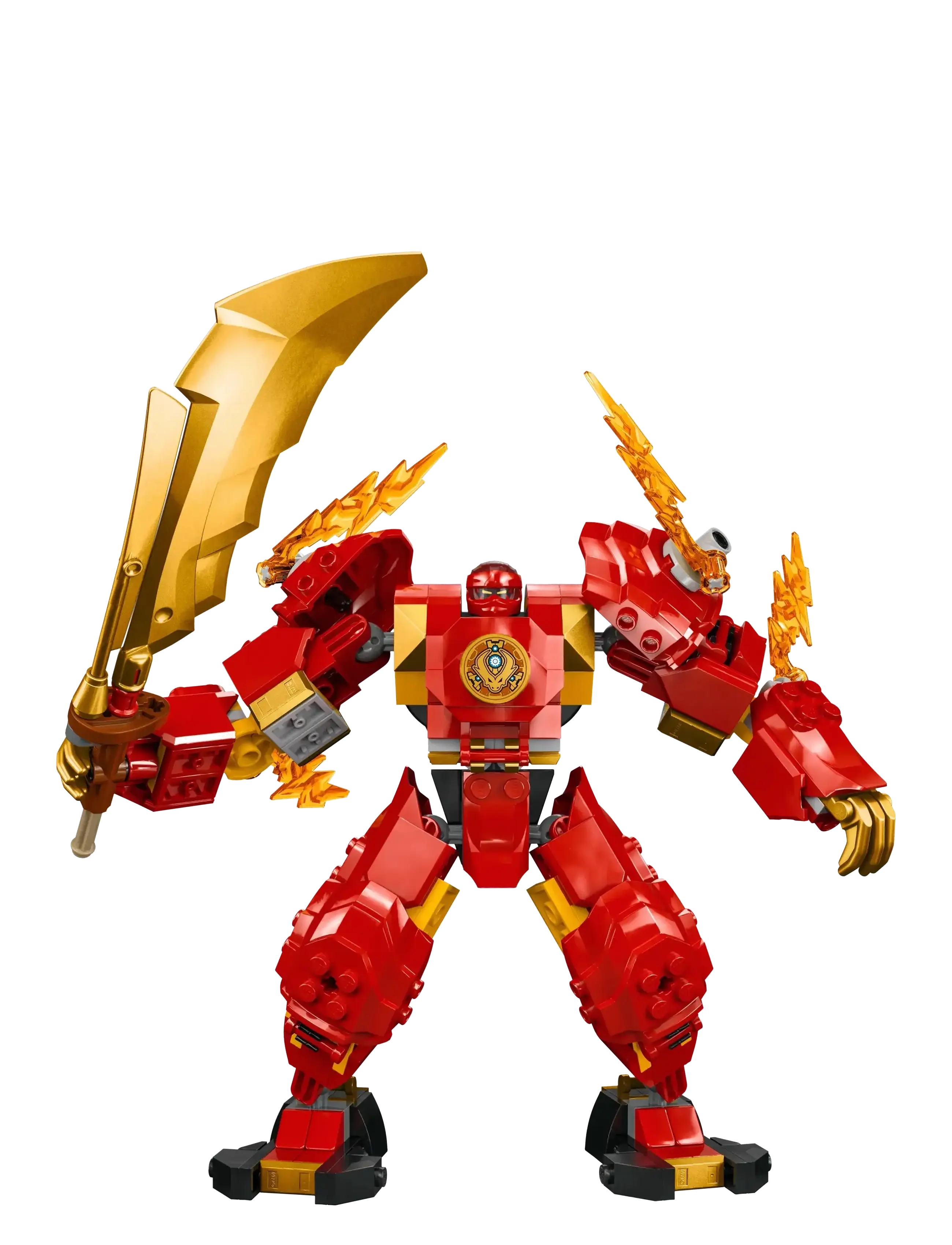 LEGO - Kai’s Elemental Fire Mech Toy 71808 - lego ninjago - multi - 2