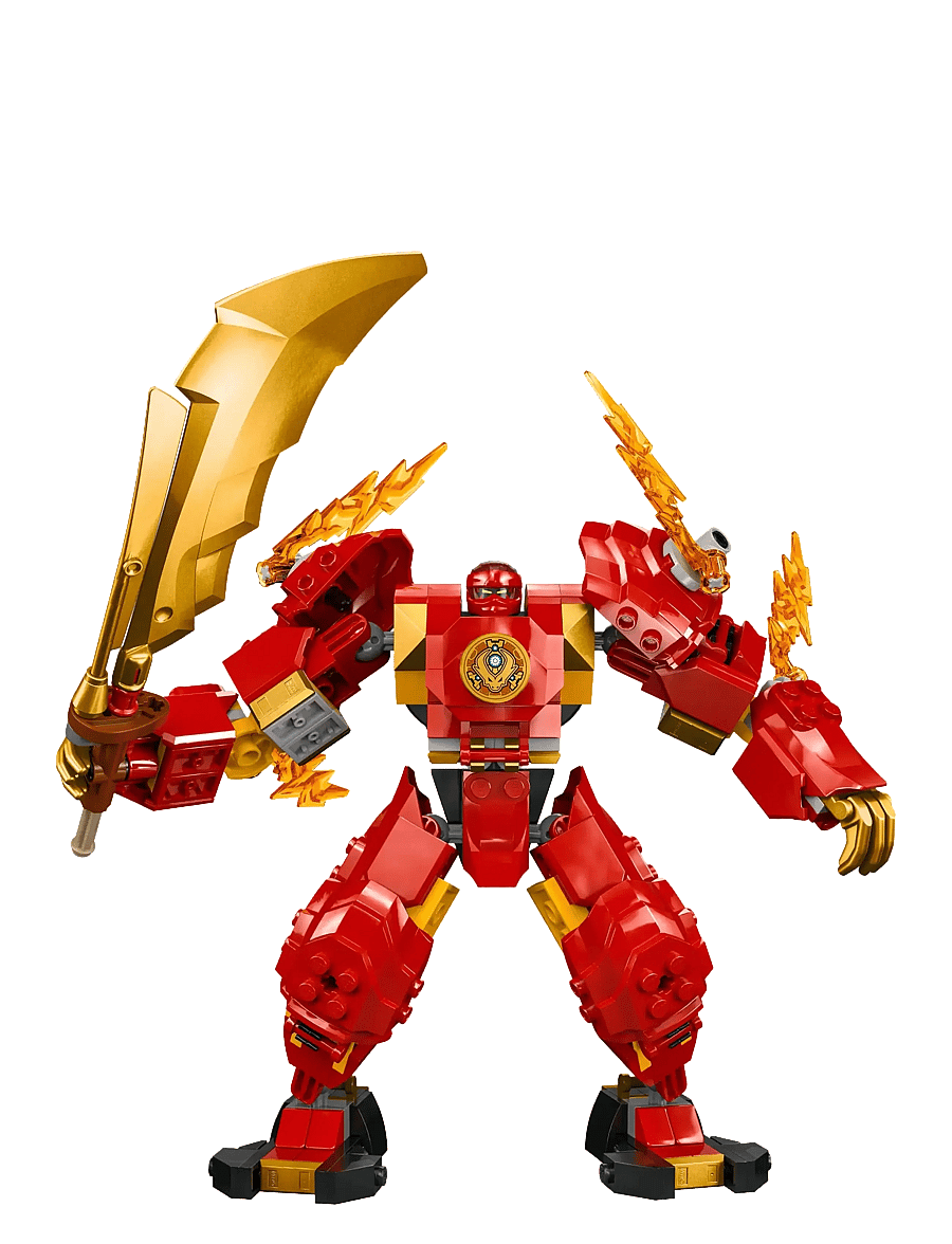 LEGO - Kai’s Elemental Fire Mech Toy 71808 - multi - 2