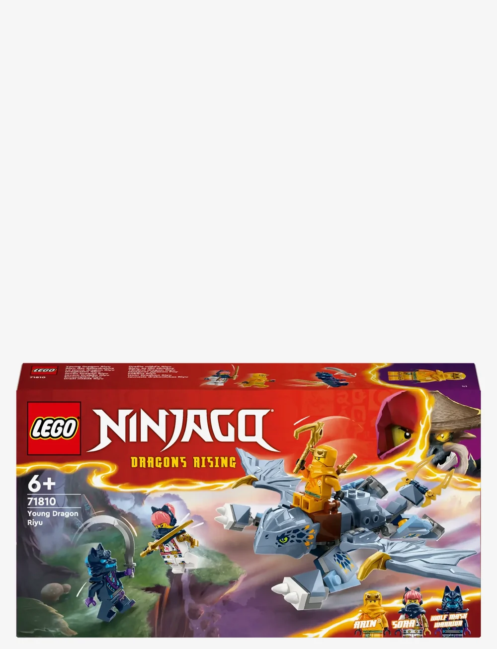 LEGO - Young Dragon Riyu Toy Set 71810 - lego ninjago - multi - 5