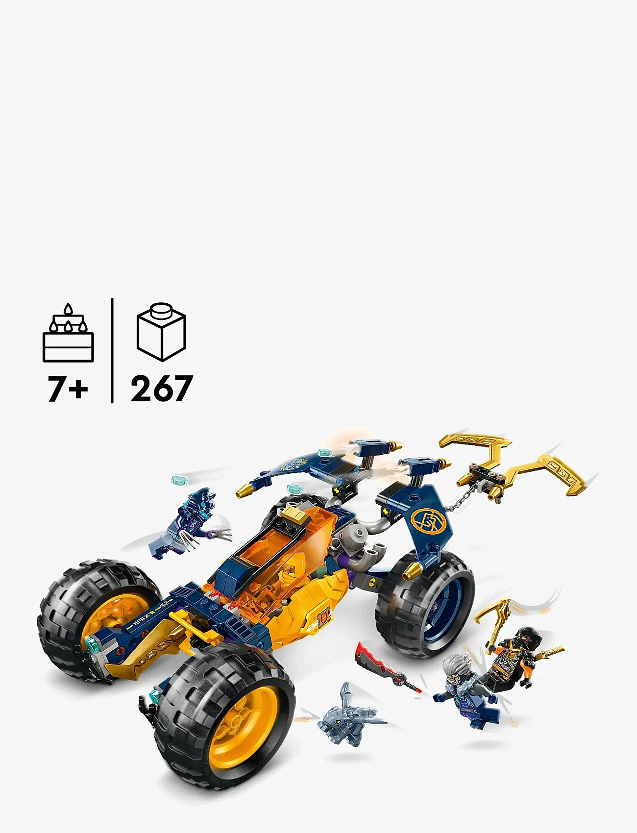 LEGO - Arins ninja-offroader 71811 - lego ninjago - multi - 1