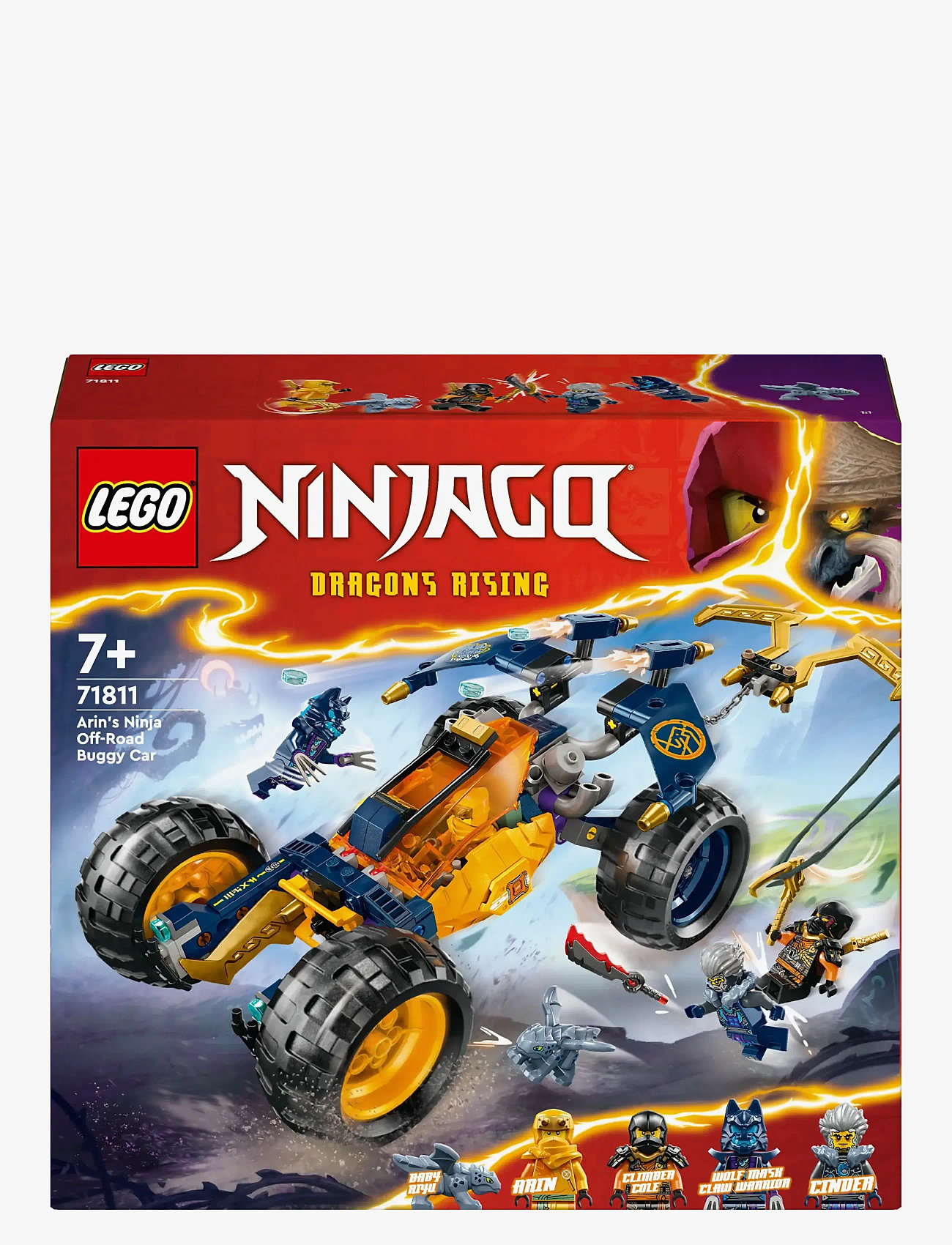 LEGO - Arins ninja-offroader 71811 - lego ninjago - multi - 3