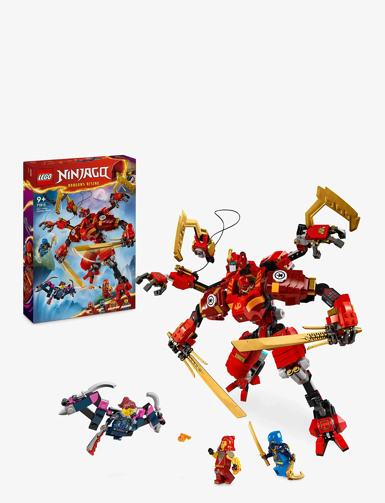 LEGO Kai's Ninja Climber Mech Toy Set 71812 (LGO71812) LEGO