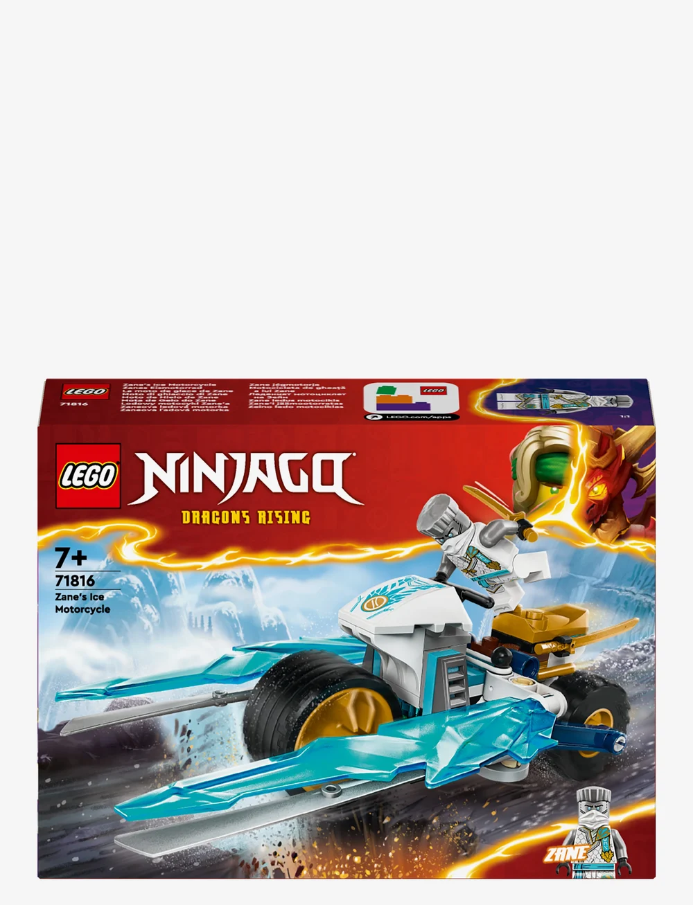 LEGO - Zane’s Ice Motorcycle Toy Set 71816 - lego ninjago - multi - 1