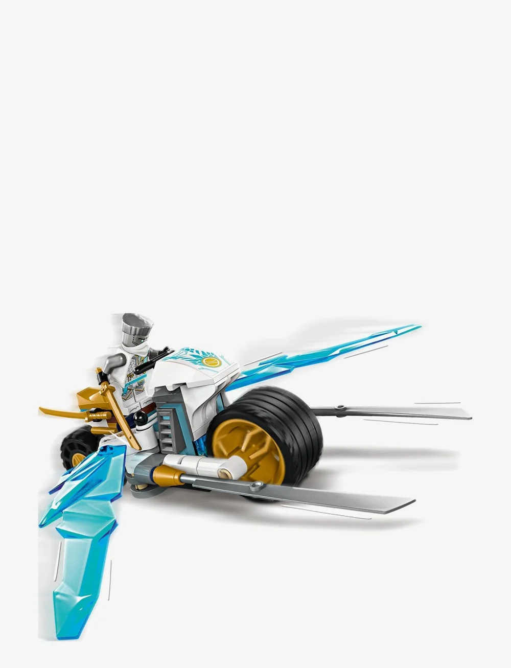 LEGO - Zane’s Ice Motorcycle Toy Set 71816 - lego ninjago - multi - 3
