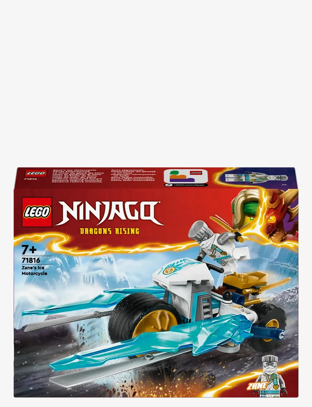 LEGO - Zane’s Ice Motorcycle Toy Set 71816 - lego ninjago - multi - 5