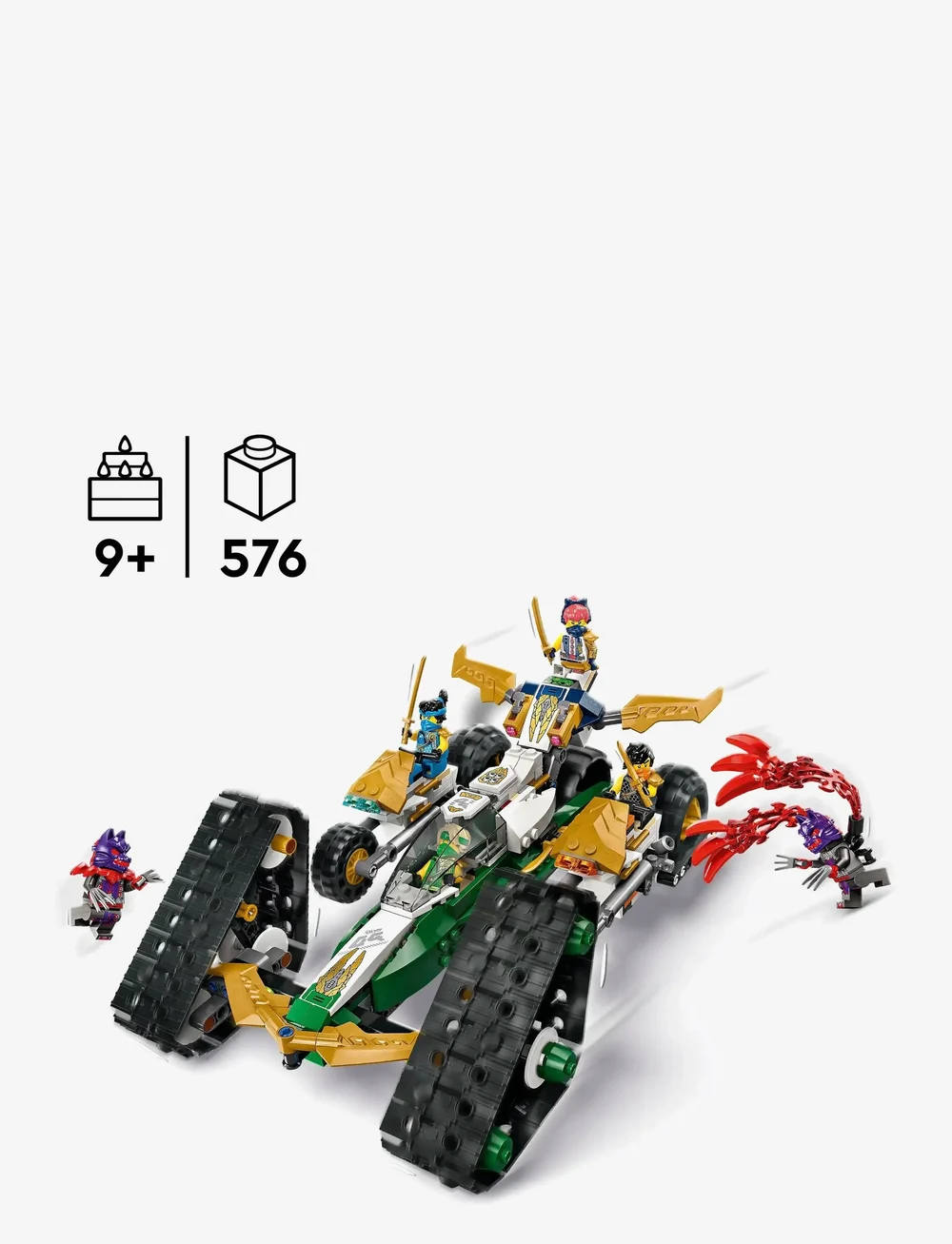 LEGO - Ninja Team Combo Vehicle 4-in-1 Toy 71820 - lego ninjago - multi - 1