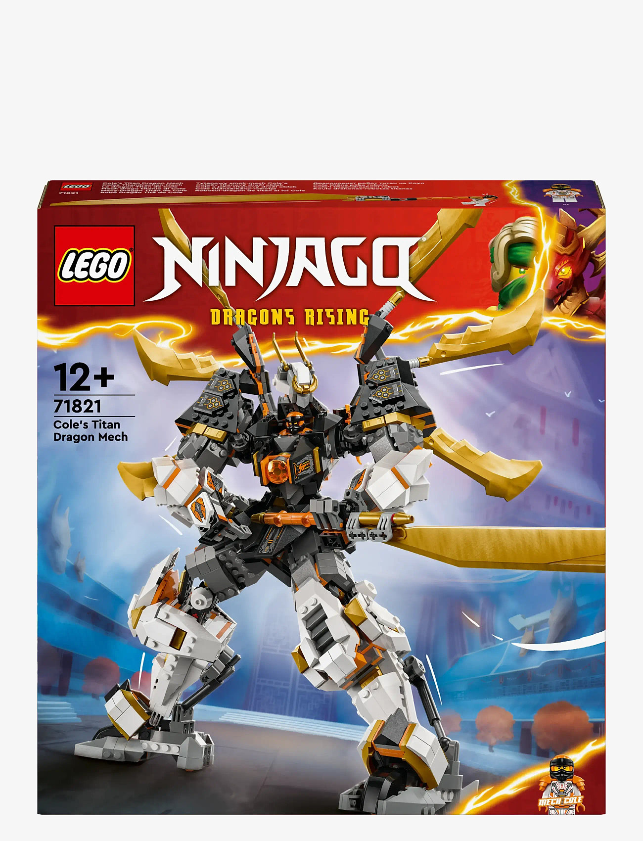 LEGO Cole's Titan Dragon Mech Adventure Toy 71821 (LGO71821