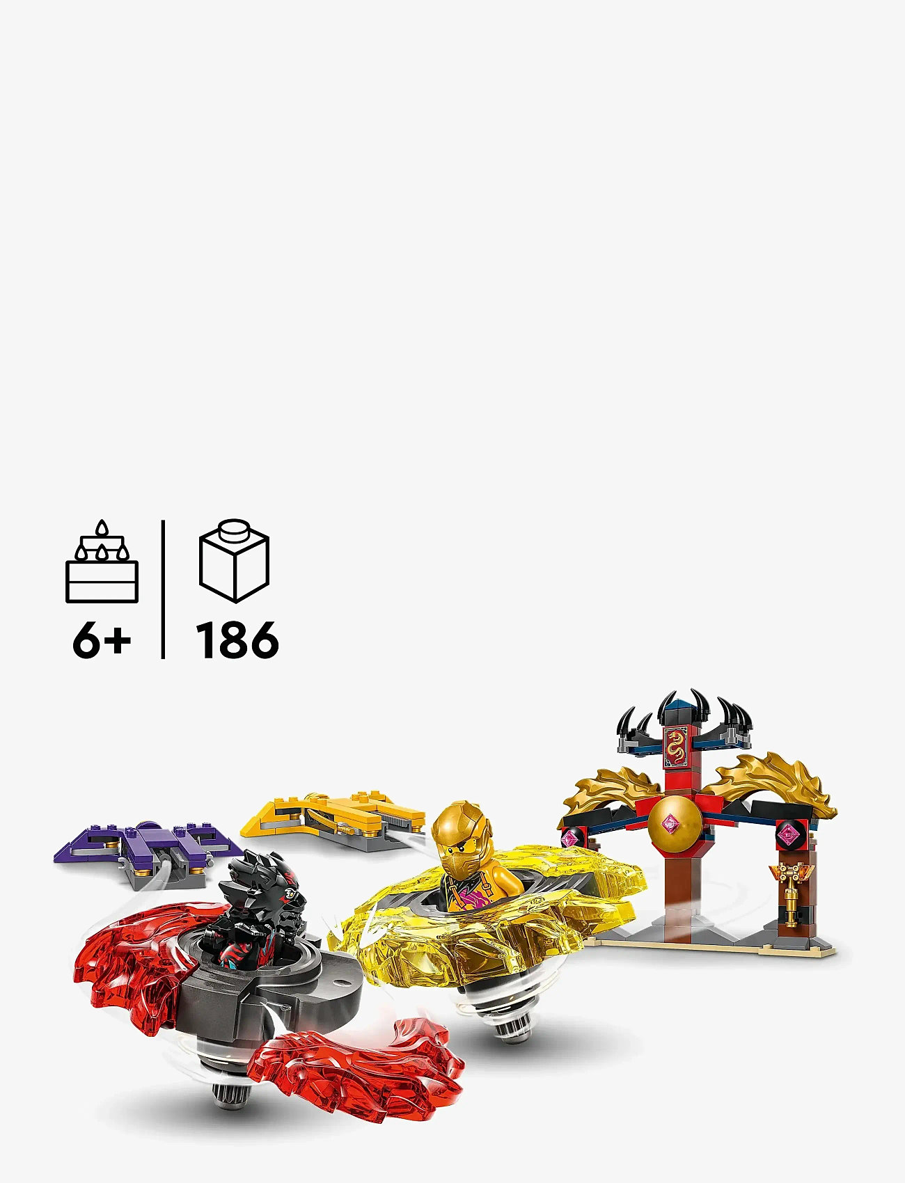 LEGO - Dragon Spinjitzu Battle Pack Action Toy Set 71826 - lego® ninjago® - multi - 1