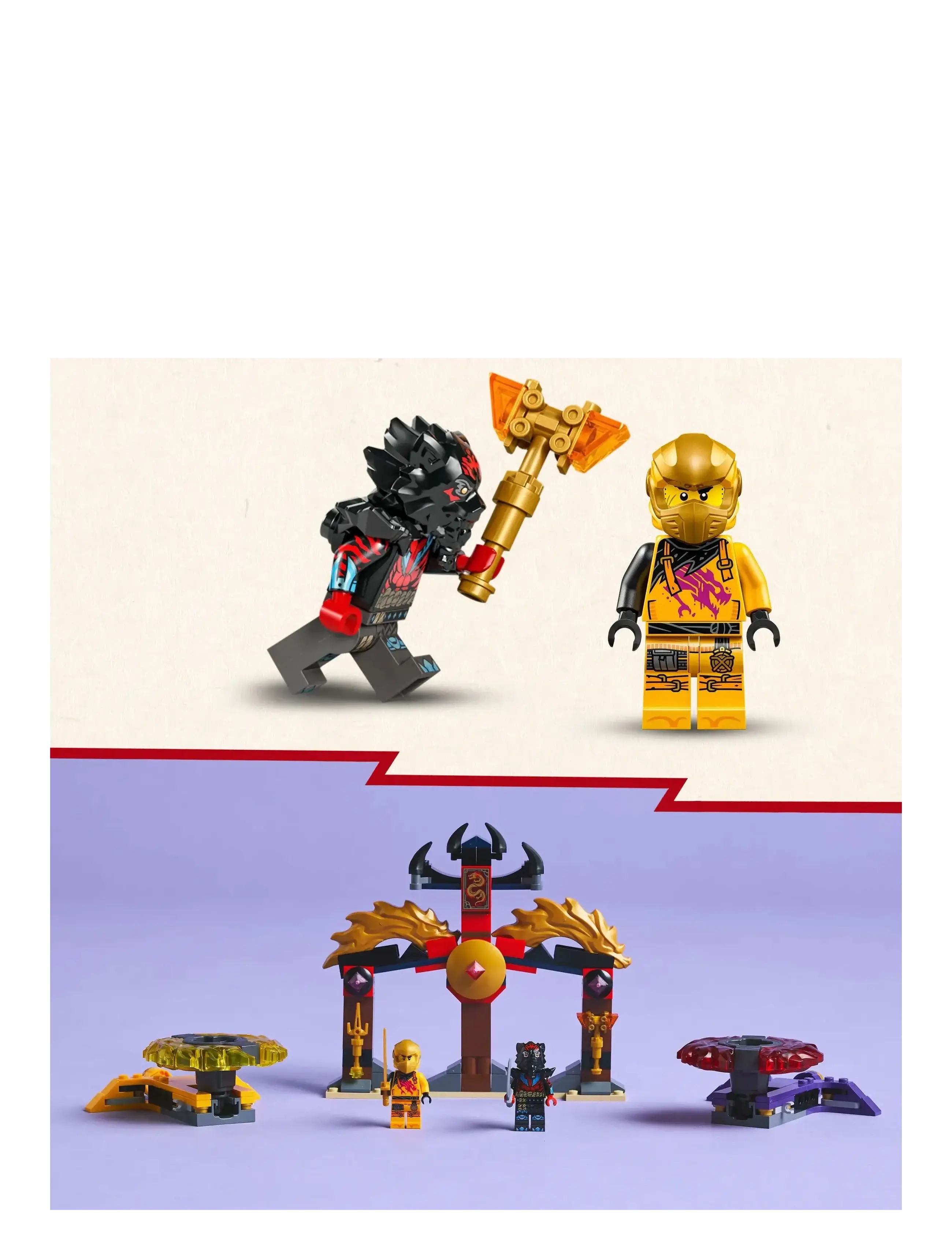 LEGO - Drakspinjitzu – stridspaket 71826 - lego® ninjago® - multi - 4