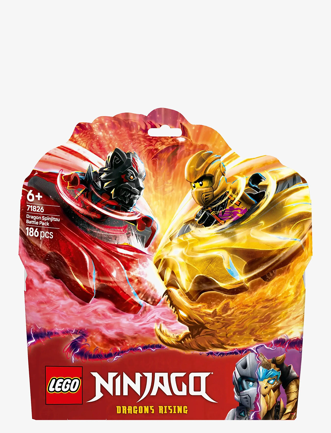 LEGO Dragon Spinjitzu Battle Pack Action Toy Set 71826 (LGO71826