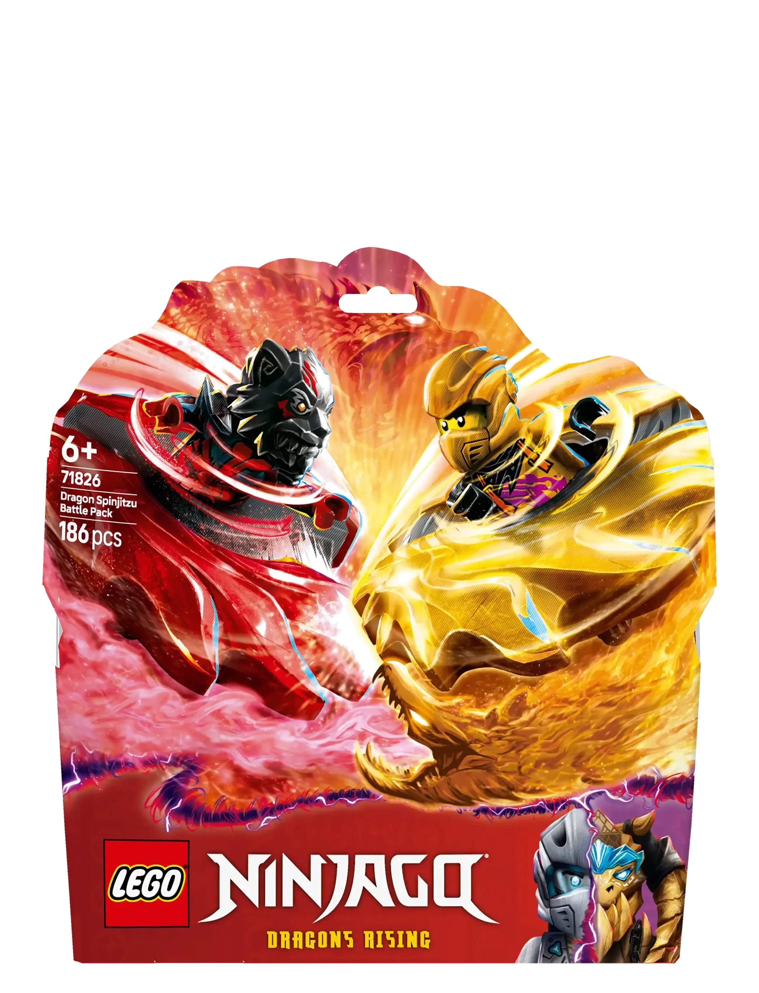 LEGO - Drakspinjitzu – stridspaket 71826 - lego® ninjago® - multi - 5
