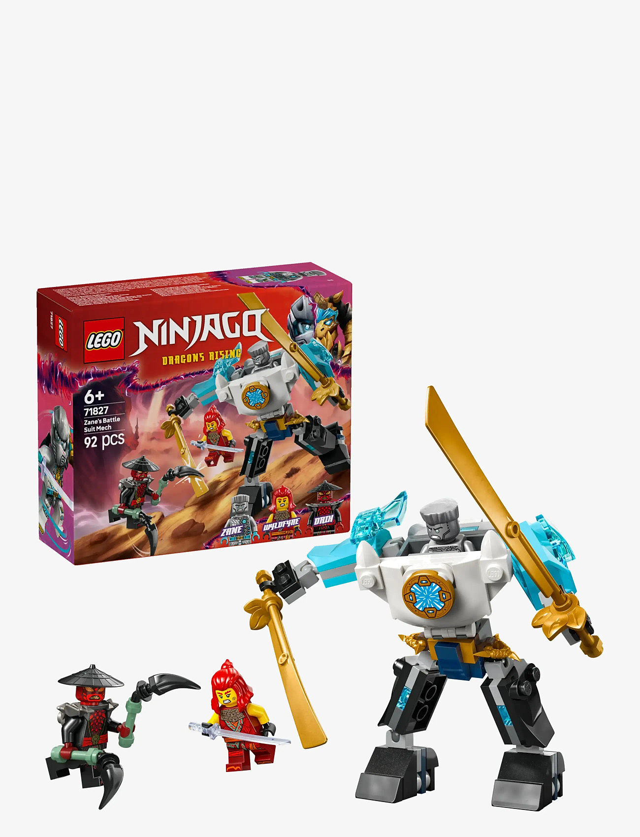 LEGO - Zanes stridsrobotdräkt 71827 - lego ninjago - multi - 0