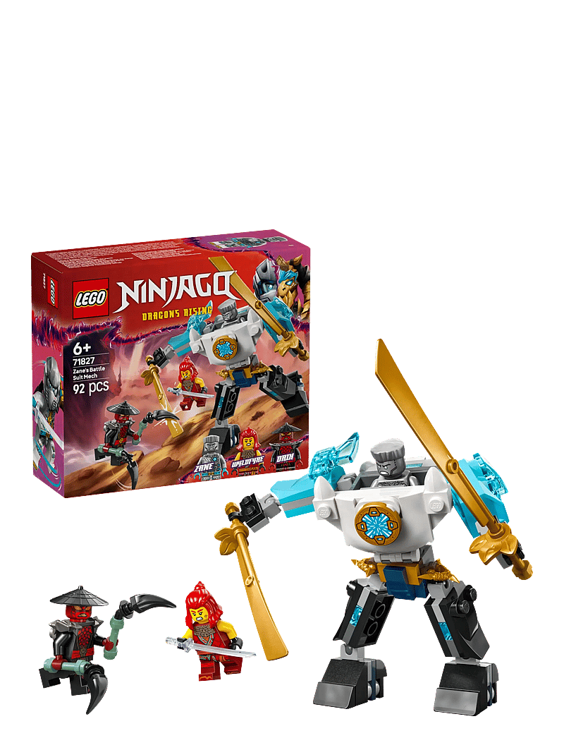 LEGO Zane's Battle Suit Mech Pretend Play Toy Set 71827 (LGO71827) - LEGO Ninjago - Boozt.com LEGO Zane's Battle Suit Mech Pretend Play Toy Set 71827 (LGO71827) - LEGO Ninjago - Boozt.com