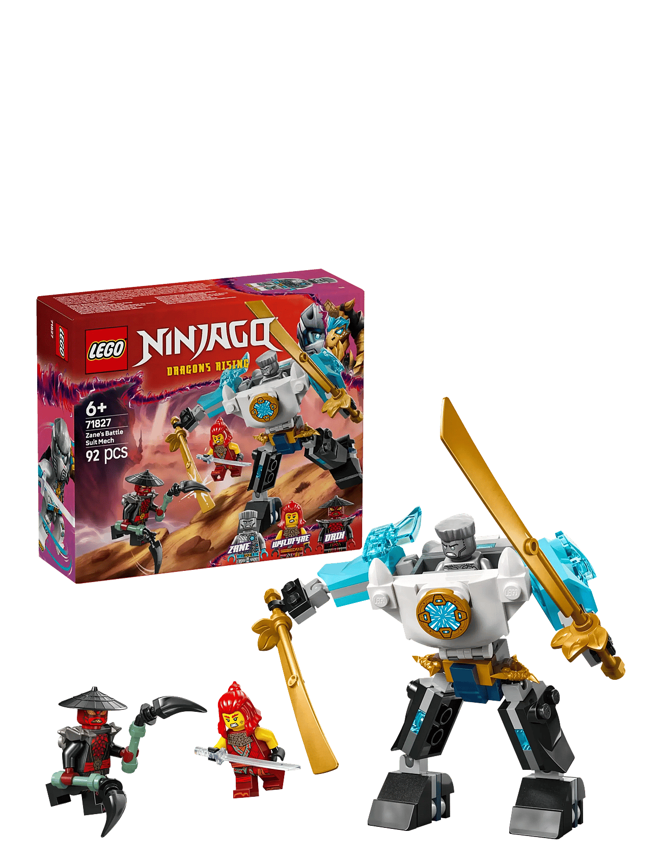 LEGO Zane's Battle Suit Mech Pretend Play Toy Set 71827 (LGO71827 LEGO Zane's Battle Suit Mech Pretend Play Toy Set 71827 (LGO71827
