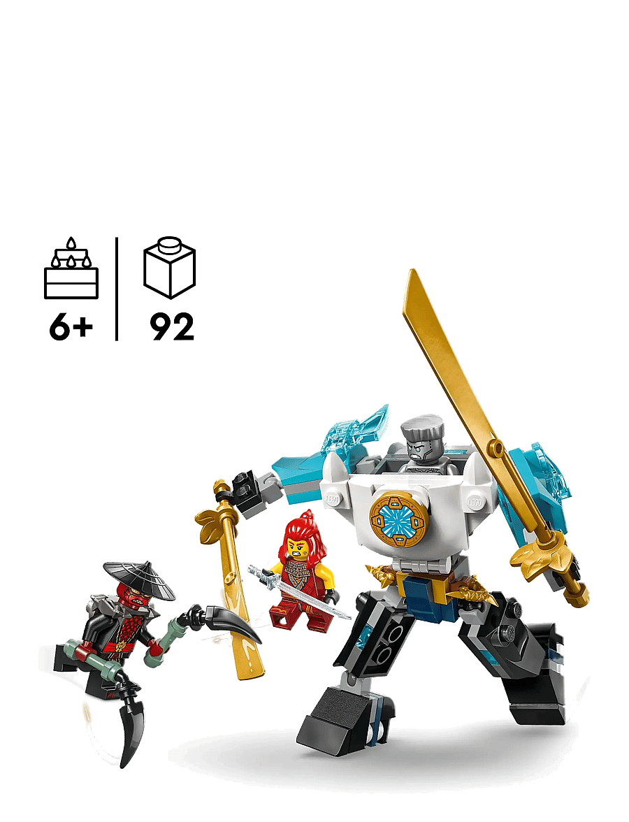 LEGO - Zane’s Battle Suit Mech Pretend Play Toy Set 71827 - lego ninjago - multi - 1