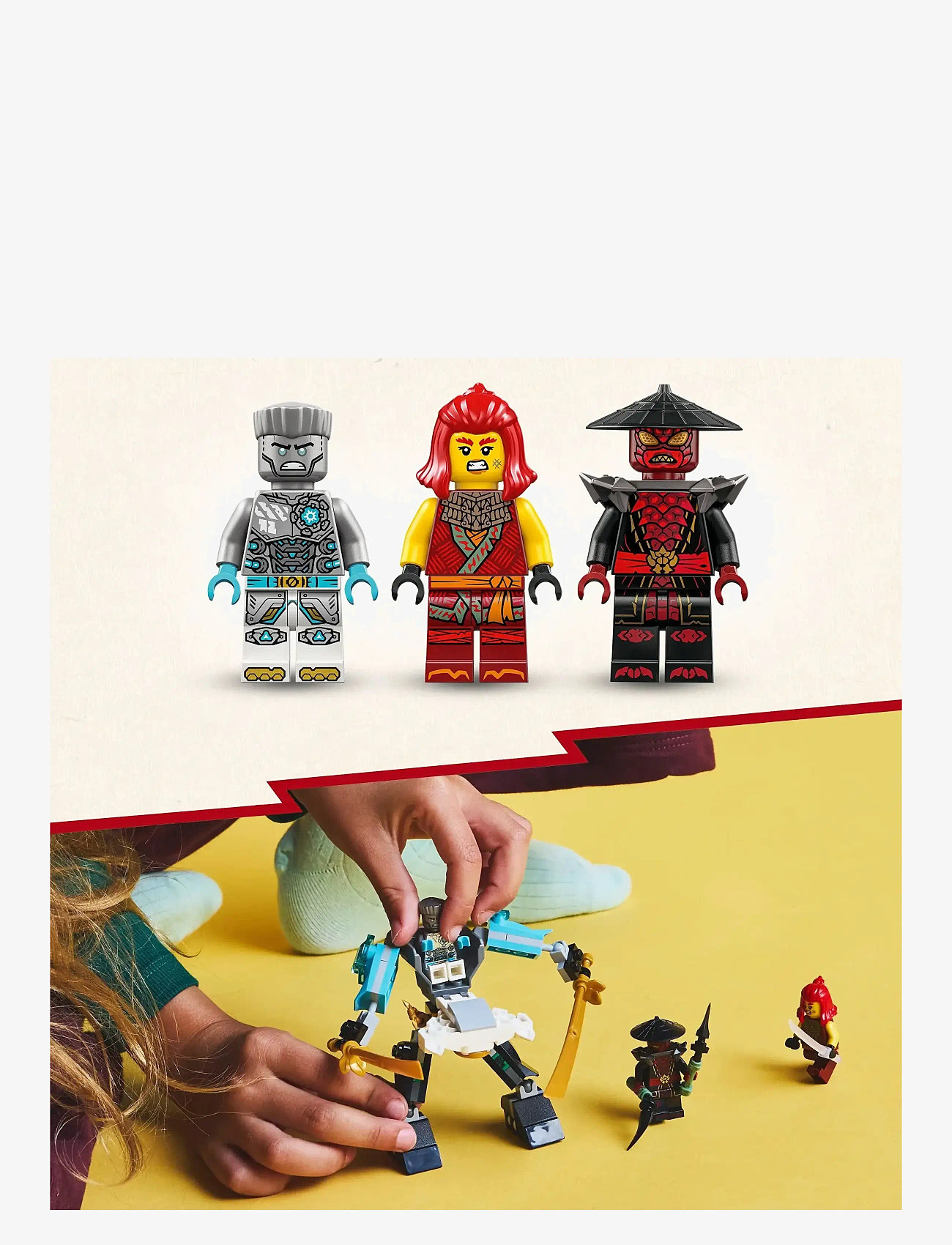 LEGO - Zanes stridsrobotdräkt 71827 - lego ninjago - multi - 4