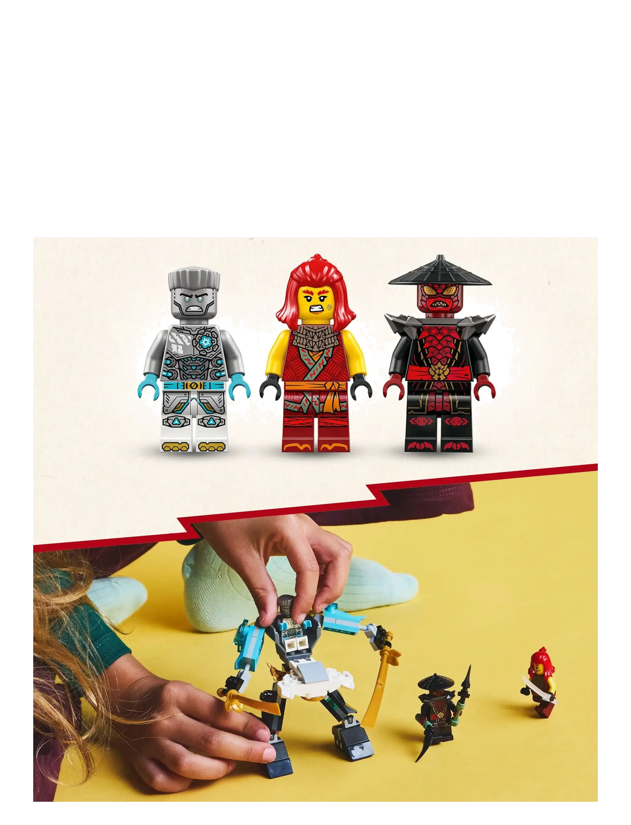 LEGO - Zane’s Battle Suit Mech Pretend Play Toy Set 71827 - lego ninjago - multi - 4