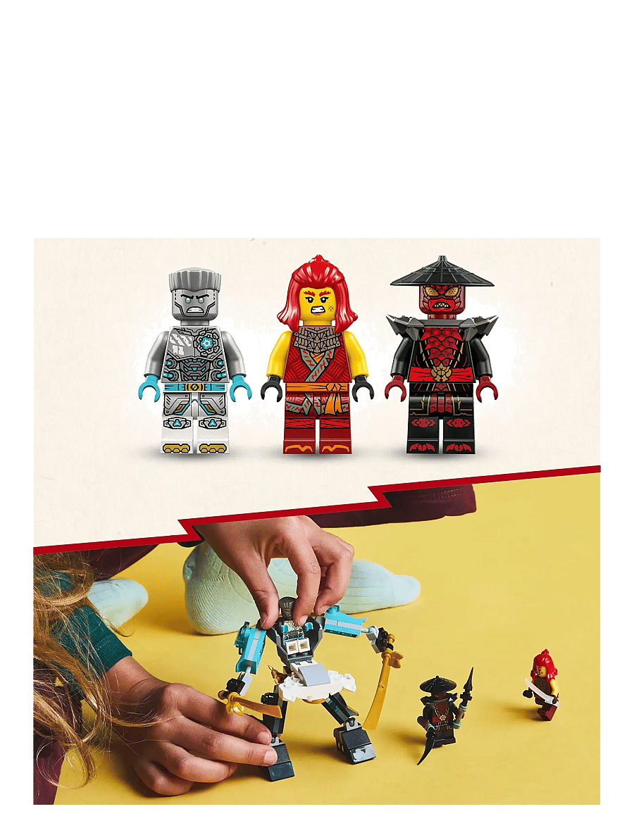 LEGO - Zane’s Battle Suit Mech Pretend Play Toy Set 71827 - lego ninjago - multi - 4
