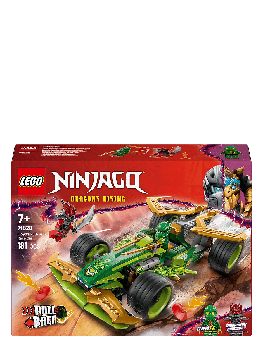 LEGO - Lloyd’s Pull-Back Race Car Pretend Play Toy Set 71828 - lego® ninjago® - multi - 5