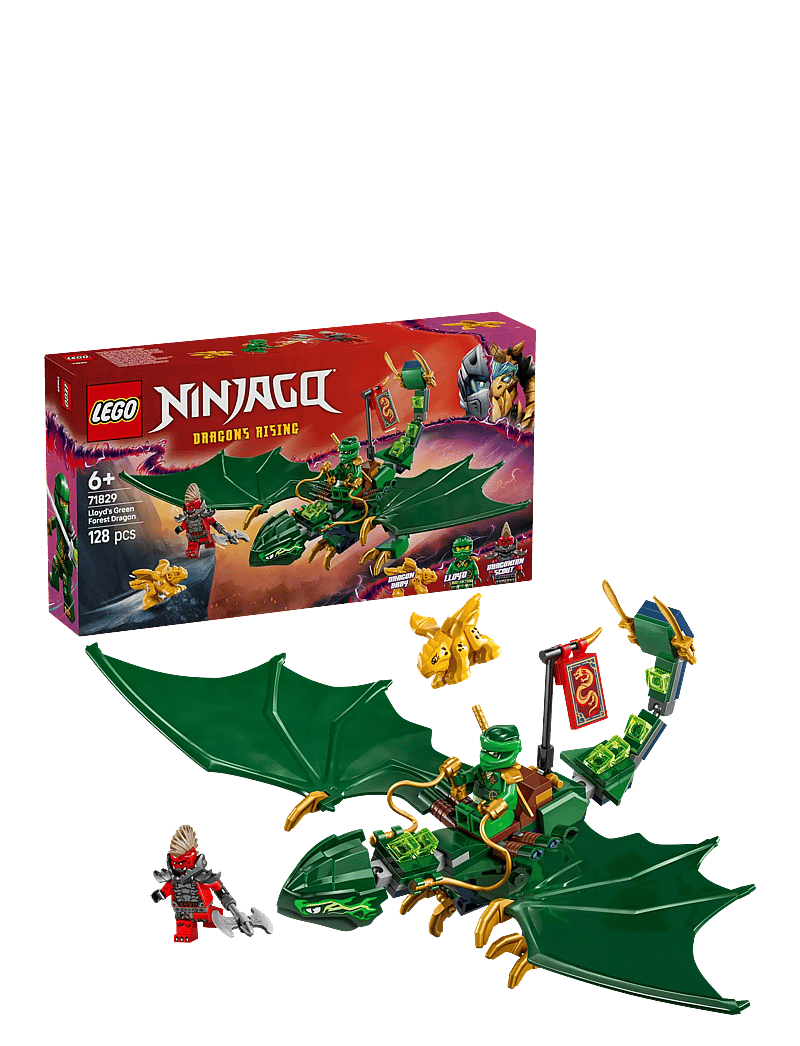 LEGO - Lloyd’s Green Forest Dragon Toy 71829 - lego ninjago - multi - 0