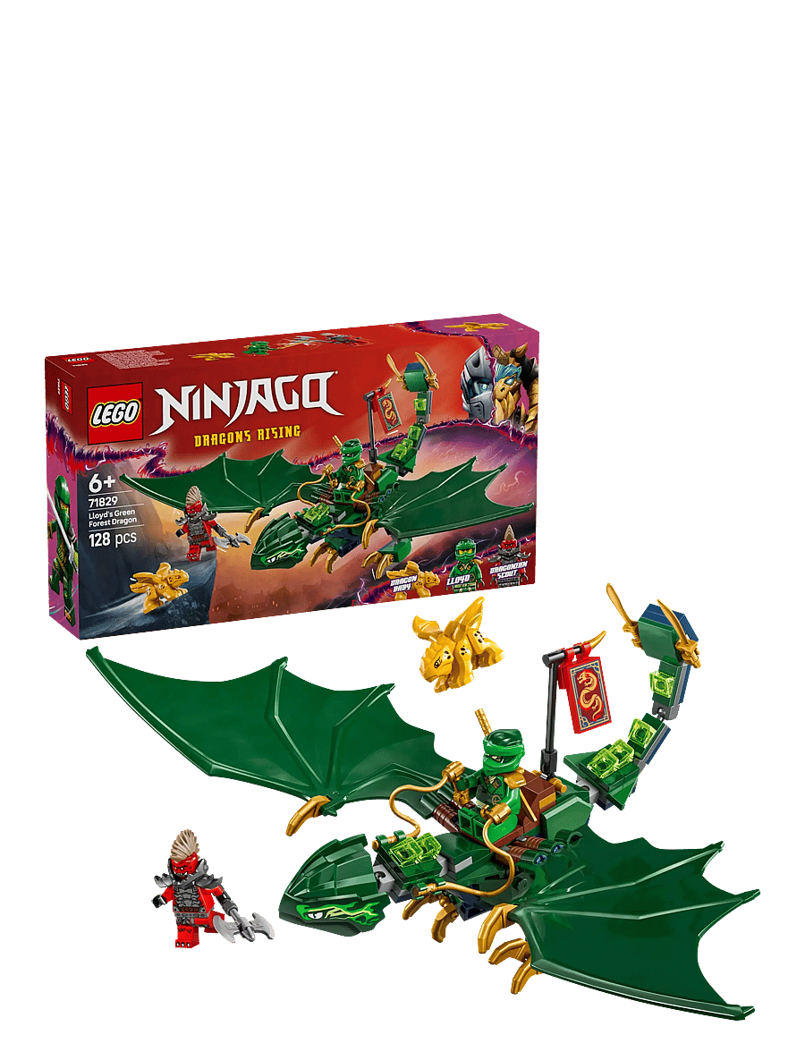 LEGO - Lloyd’s Green Forest Dragon Toy 71829 - multi - 0