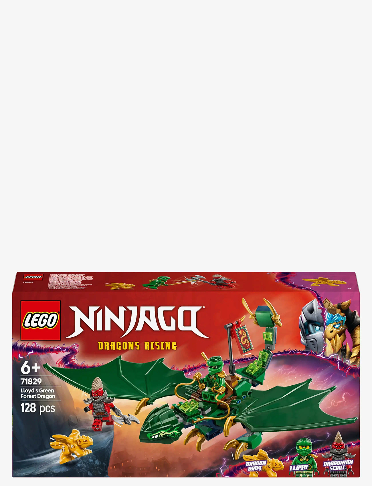 LEGO - Lloyd’s Green Forest Dragon Toy 71829 - lego ninjago - multi - 4