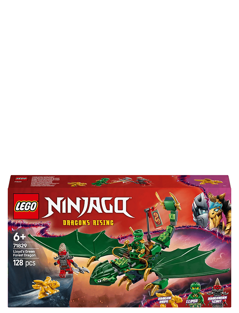 LEGO - Lloyd’s Green Forest Dragon Toy 71829 - lego ninjago - multi - 4