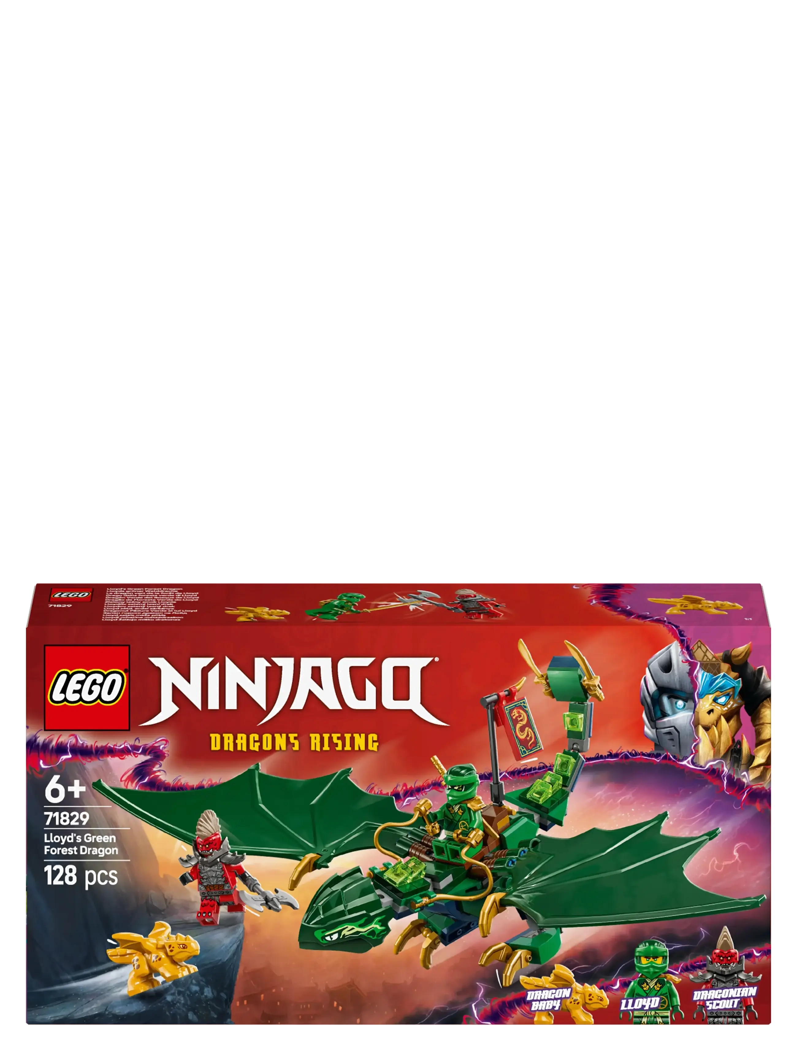 LEGO - Lloyd’s Green Forest Dragon Toy 71829 - lego ninjago - multi - 4