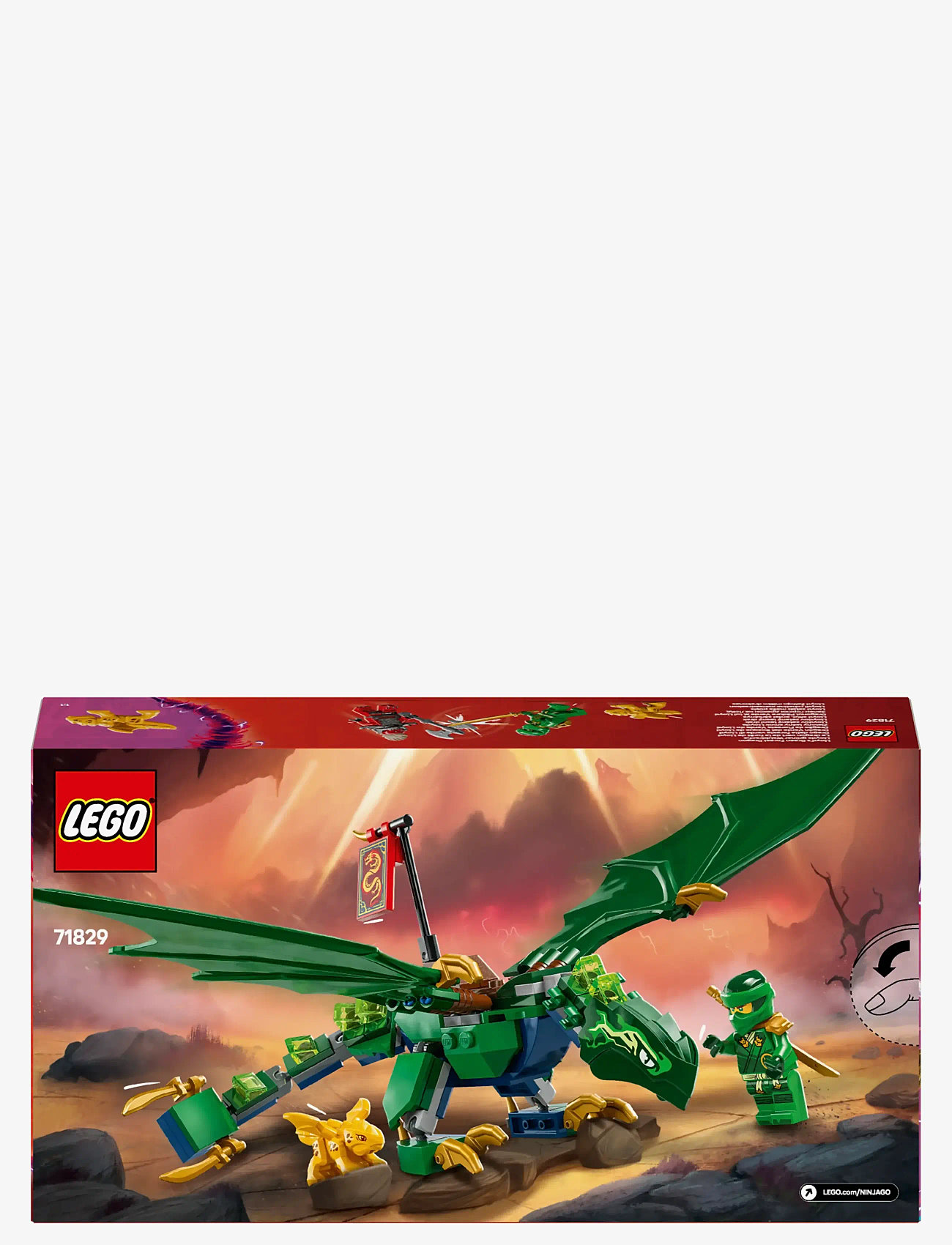 LEGO - Lloyd’s Green Forest Dragon Toy 71829 - lego ninjago - multi - 5