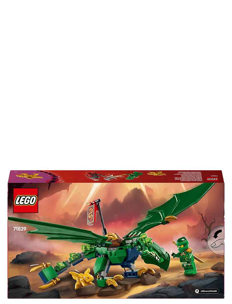 LEGO - Lloyd’s Green Forest Dragon Toy 71829 - lego ninjago - multi - 5